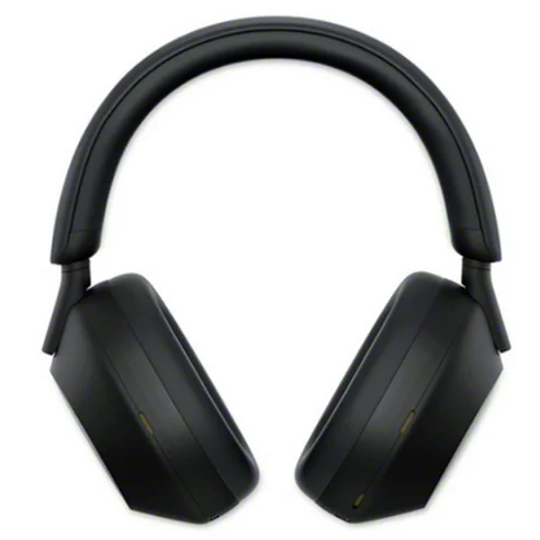 Sleek matte black wireless over-ear headphones with soft earcups and an adjustable headband, designed for superior sound quality and comfort, isolated on a white background.